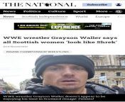 WWE wrestler says Scottish women &#34;look like Shrek&#34; from wwe wrestler paige fucked