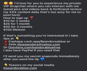 ? Id love for you to experience my private VIP Snapchat where you can interact with me (send pics and videos back &amp; forth)and recieve my XXX content daily thats too sexy for me to post here! How to sign up ?? &#36;10 for 2 weeks &#36;25 for 1 monthfrom xxx bedio conajal heroin s