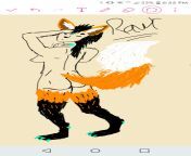 ? NSFW I don&#39;t ever use a technological device to draw and this was done on my phone I was bored and I forgot my sketchbook at home. My friend said that I should post this here (probably because I was called a &#34;furfag&#34; in the first 5 minutes o from technological sensations