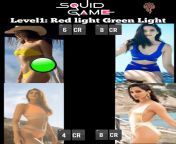 Squid game: Level 1- Red Light, Green Light from red light area inside room sex