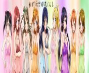 Another ?&#39;s group shot by Shogo, this time of the whole gang modeling bras, panties and babydolls. Who do you think rocks it best? (Wide shot best viewed in landscape mode on mobile devices or at full size.) from xxx hero gayd mode on or sweety metty ka langa saxy photo