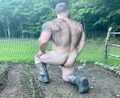 How about some of my hairy back side in the vegetable garden? from uganda emana vegetable masturbation