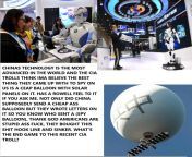 Listen up guys we can build an anti balloon dome over the usa, with new technology china will develop so they can&#39;t spy on us. Brought to you by the same guys who faked a real moon landing. from new 15 china bf xxx video