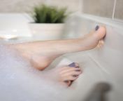 Rubadubdub, Like My Feet In The Tub? from desi silver anklet feet in sex