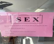 Sex ? from sex