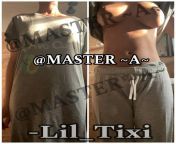 __SUNDAY__PUNISHMENT_DAY_ HEY MY #LIL_TIXIYou are not allowed to wear a Bra all day today. So take off your bra and put it in the bathroom! M I clear Lil_slut? (My Obedient Sub Lil_tixi reply) - Yes Daddy?? from tv host take off bra