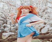Asuka Langley cosplay by Peppy_cos from belle delphine nude asuka langley masturbating porn