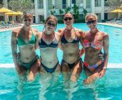 Shayna Jack, Stefanie McCarthy, Eve Thomas and Brianna Throssell - Australian Swimmers (Eve Thomas from NZ) from niveda thomas