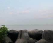Beautiful photo of the Worli Sea Link from today morning! (Mahim) from mahim cho