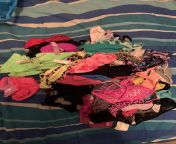 [Selling] - Looking to sell some panties Ive collected over the years from various girls. Mostly vs/pink, mostly s/xs, and mostly thongs. I believe I counted 55 pairs. Contact me if interested. from mostly luca