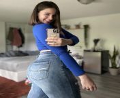 Ass in jeans. from sandra orlow ass in string