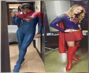 Sasha Calle and Melissa Benoist, which Supergirl are you picking? from melissa manning