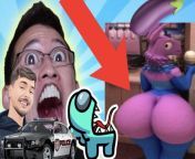 PLAYING AMONG US WITH THE FORTNITE LOOT LLAMA AND MR BEAST AT 3 AM CHALLENGE (GONE WRONG)(GONE SEXUAL)(POLICE WERE INVOLVED) from view full screen tiktok challenge gone