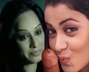 Ansha Sayed &amp; Janvi Chheda together sharing 1 cock from leena sayed