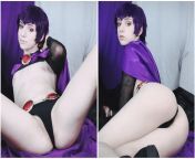 Nude Raven cosplay picture set on my patreon until the end of September ? from rambha nude sucked boobs picture