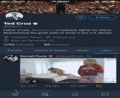 [NSFW] Ted Cruise &#34;liked&#34; a pornographic video on Twitter without realizing that likes are public. Twitter is going crazy. from video foto twitter insos dengan napi biak renca mau cuki