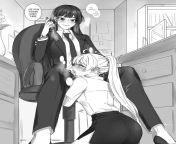 [F4F] In a very normal day, a girl had been working as a secretary until her boss called her in! The boss had been on a phone call as she suddenly decided she wanted that secretary to work for her, the secretary had gladly agreed not knowing that she woul from indian secretary sex boss inon rapes mom full porn video