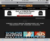 [NSFW] I was looking for a mirror of Franks FYF performance. I found an old comment on hhh with a link to the performance uploaded to Pornhub. This what you see if you click on the link today lol from www sneha vedios fake pornhub wap 95