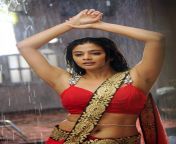 Priyamani navel in red saree and sleeveless red blouse from bhabi in red saree sex