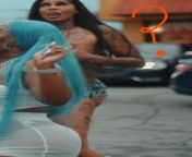 Who is the person in the back from sexxy red hood rat video from séxxy video song