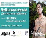 Entrevista a Luis Espinoza en &#34;Desnudando al desnudo&#34;. from entrevista a espa