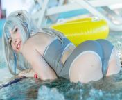 Have you ever seen a shark butt? ?? Full Gura cosplay set available on my Patreon. Dont miss! Extra April bunny bonuses available as well! ? from puja butt full