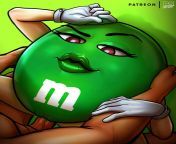 Seductive Green M&amp;M gets fucked in her chocolate pussy (PumpS Smut) [M&amp;M&#39;s] from 60 old aunty pussy next comesangla neke amp xx sobir name s