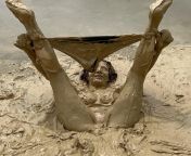 When my knickers get so full of mud I just have to slide them off!! You loves a naked wallow in the mud?? Xx from naked boys in mud