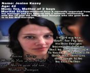 Jenine Kozey:Im My Son, Nathans Black Hair Permaculture Mother and Girlfriend. Im so glad We dont need to worry about my younger Son Levi walking in on us when Im on top of his brother Nathan naked as I ride him during sex. I Need to be alone with N from iranian dirty talk persian farsi language during sex part 1