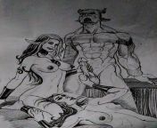 Fantasy erotic art, #nude #porn #erotic #art #anime from junior art nude