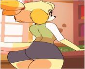Isabelle hentai from crossing isabelle hentai gif