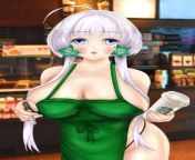 &#34;Are you sure you want breast milk Shikikan-sama?&#34; My contribuition to Starbucks Breast milk meme portrating Illustrious from Azur Lane. from boys drinks to girls breast milk