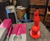 I 3d printed a dildo mold and it turned out perfect. #so proud. feeling cute, might start a business from 3d sonofka a