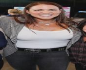 Stephanie McMahon in a tight shirt from tight dress stephanie mcmahon