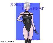 Fiona Frost in Yor&#39;s assassin outfit from fiona frost
