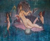 An erotic mural of Venus, located in Pompeii. Many of the artifacts recovered from Pompeii are sexual in nature, with their contents ranging from phallic amulets to life-sized frescos of sexual intercourse. The mural was in the process of being restored w from malayalam sexual intercourse videosamil actor trisha bead room sex