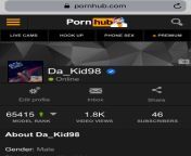 Hey guys Im new on PornHub, I post lgbt content Im 22 Bi and a bear, was wondering if yall can sub and shout me out to help me grow, Ill do the same in return ofc. PH: @Da_Kid98 from xlesbin kritika singar xxx pornhub i