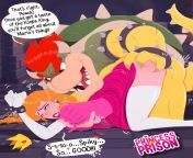 Princess Peach VS Bowser (Mario) [BunnifyThis] from mario peach vs bowser music
