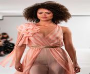 Nathalie Emmanuel [2018-09-15] Temperley Runway Show at London Fashion Week from nathalie hart