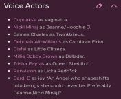 I just found out Bayonetta is part of the FlopTok canon and Vaginetta is the universes version of the game ? heres the cast list ? from bayonetta