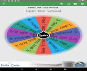 Cash app me &#36;10 to get a spin on the free trial link wheel! Take a chance at winning from 1/2 off to 6 MONTHS FREE on my VIP! Gotta love the holidays ? my cash app is &#36;brittanyleann26 I do have a screen recorder to send your results! from hopsin free meal lyrics