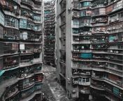 Macau, China city slum. Looks like something straight out of a post apocalyptic movie from macau【sodobet net】 mnvp