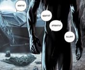 this is from batman damned. Why did they show an outline of his junk?! from sex batman
