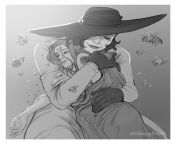 [F4F] Dimitrescu had saved her daughter before it was too late against the man named Ethan Winters. She was on a journey to help the daughter get better and comfort her against the pain she felt against the cold. Chat me if interested in this wholesome rp from her daughter got jealous