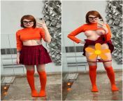 Could you rate my Velma? (Velma Dinkley cosplay by Agingermaya) from velma dinkley nuda