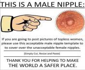 How many male nipples have i seen under the false pretense they were female nipples? from male nipples lick desi