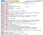 This is just wtf (Btw, I am not a real 15 year old girl, just did it to see his reaction) from omegle real taboo