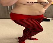 What do you think of my red and black strip tights? All my other tights are black or nude ? from emily black strip fifa