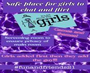 #funandfriends21 Kik room with a twist. In this room instead of guys being a girl the girls join first and then add a guy. All guys are reviewed by the girls in the room before they are added to the main group. Try us out. I promise you will love us. from 2 girls in changing room