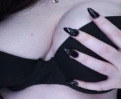 Black bra black nails ? from bhabi bra black porn